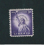 N° 581 Statue De La Liberté Oblitéré Timbre  USA Etats-Unis (1954) - Used Stamps