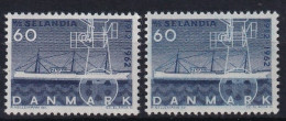 DENMARK 1962 - MNH - Mi 406x, 406y - Nuovi