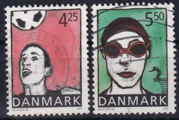 DENMARK 2003 - Canceled - Mi 1331, 1332 - Oblitérés