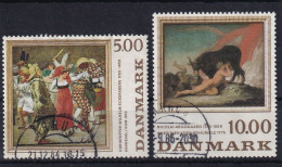 DENMARK 1984 - Canceled - Mi 819, 820 - Oblitérés