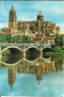 Salamanca (Castilla Y Leon, Espana) Cathedral Y Rio Tormes, Cathedral And Tormes River - Salamanca