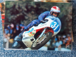 Moto YAMAHA 250 RODNY GOULD   SACHSENRING 12 JUILLET 1970 - Motorradsport