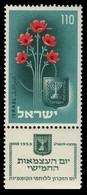 1953	Israel	87	Memorial Day For The Fighters For Independence		5,00 € - Gebruikt (zonder Tabs)