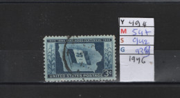 PRIX FIXE Obl 494 YT 547 MIC 942 MIC 939 GIB Centenaire De L'Iowa 1946  Etats Unis 58A/04 - Oblitérés