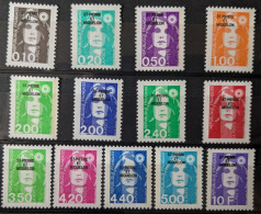 523 à 525,555, 556, 572** Briat Marianne 13 Valeurs Sous Faciale - Unused Stamps