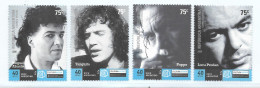 ARGENTINA 2006 ROCK  MUSIC SINGERS COMPOSERS NATIONAL ROCK SET OF 4 VALUES MNH MICHEL 3099-3102 - Nuevos