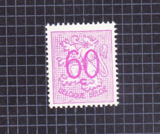 1951 Nr 855** Zonder Scharnier.Cijfer Op Heraldieke Leeuw. - 1951-1975 Heraldischer Löwe (Lion Héraldique)
