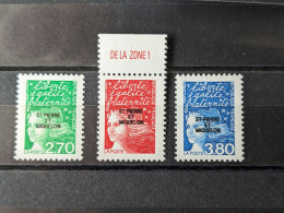 650 à 652** Série Complète De 1997 Marianne Luquet - Unused Stamps
