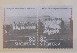 ALBANIE ALBANIA SHQIPERIA  MNH** 2003  FOOTBALL FUSSBALL SOCCER CALCIO VOETBAL FUTBOL FUTEBOL FOOT - Beroemde Teams