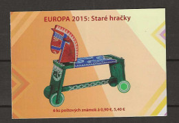 2015 MNH Cept Slovakia Booklet - 2015