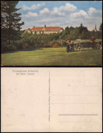 Ansichtskarte Schwäbisch Gmünd Erholungsheim Schönblick, Heuernte 1912 - Schwäbisch Gmünd