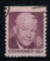 Etats-Unis - "Américain Célèbre : Président Eisenhower" - T. Oblitéré N° 922 De 19714 - Gebraucht