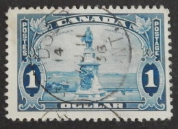 CANADA YT 189 OBLITERE "MONUMENT DE CHAMPLAIN A QUEBEC" ANNÉE 1935 - Used Stamps