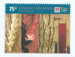 ARGENTINA 2006 INTA 50 ANNIVERSARY AGRICULTURE AND LIVESTOCK INDUSTRIES MNH MI 3098 - Nuevos