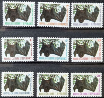 49 à 57** Taxe Série Complète De 1983 Chauve Souris Nouvelle Calédonie - Postage Due