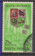 South Africa 1961 QE2 7 1/2c Shield Used SG 192 ( K1074 ) - Used Stamps