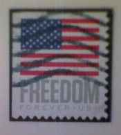 United States, Scott #5790, Used(o) Booklet, 2023, Flag Definitive: Freedom Flag, (63¢) Forever - Gebraucht