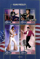 A9004 - LIBERIA - ERROR MISPERF Stamp Sheet  - 2022 - Music, Elvis Presley - Elvis Presley