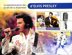 A7385 - CENTRAFRICAINE - ERROR MISPERF Stamp Sheet - 2022 - Music,Elvis Presley - Elvis Presley
