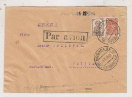 RUSSIA, 1935  MOSCOW Nice Airmail Cover To Germany - Briefe U. Dokumente