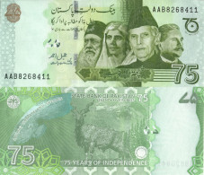 Pakistan / 75 Rupees / 2022 / P-56(a) / UNC - Pakistán