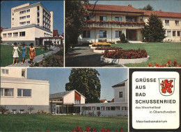 41195086 Bad Schussenried Wappen, Moorbadsanatorium, Oberschwaben Bad Schussenri - Bad Schussenried