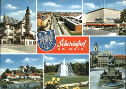 41195057 Schweinfurt Stadtwappen, Brunnen  Schweinfurt - Schweinfurt