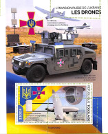 A9730 - TOGOLAISE - ERROR MISPERF Stamp Sheet  - 2022 - Ukraine Drones - Otros (Aire)