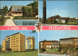 41194990 Velbert Stadtwappen, Hallenbad, Wasserturm Velbert - Velbert