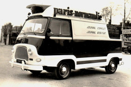 Renault Estafette De Publicité Pour PARIS-NORMANDIE Sur Le Tour De France 1960  -  15x10cms  PHOTO - Transporter & LKW