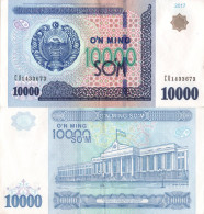 Uzbekistan / 10.000 So'm / 2017 / P-84(a) / AUNC - Usbekistan