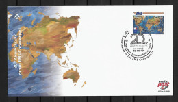 2019 Joint Malta And Other Countries, OFFICIAL FDC MALTA WITH 1 STAMP: EMS Cooperative 20 Years: - Joint Issues