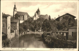 41194748 Schwarzenberg Erzgebirge Vorstadtbruecke Blick Schwarzenberg - Schwarzenberg (Erzgeb.)