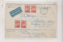 RUSSIA, 1952 Airmail Cover To Great Britain - Cartas & Documentos