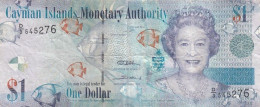 Cayman Islands #38c, 1 Dollar C2011 Banknote - Cayman Islands