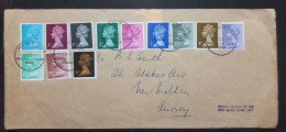 GB England FDC Cover 1971 - 1952-71 Ediciones Pre-Decimales