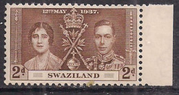 Swaziland 1937 KGV1 2d  Coronation MNH SG 26 ( L691 ) - Swaziland (...-1967)