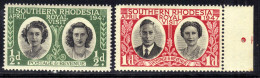 Southern Rhodesia KGV1 1947 Set Royal Visit Umm SG 62 /3 ( H1461 ) - Rhodésie Du Sud (...-1964)