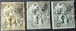 3x (21) Non émis Nouvelle Calédonie - Unused Stamps