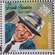 Hungary 2015, 100th Birthday Of The Singer Frank Sinatra, MNH Unusual Single Stamp - Ungebraucht