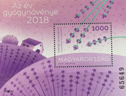 Hungary 2018, Lavendel, MNH Unusual S/S - Nuevos