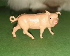 JOUET ANCIEN / FIGURINES / FIGURINE STARLUX COCHON /  ANIMAUX DE LA FERME - Starlux