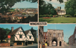 CPM - P - ANGLETERRE - HAMPSHIRE - WINCHESTER - RECTORY - THE OLD CHESIL - COUNTY BUILDINGS - WEST GATE ARC - Winchester