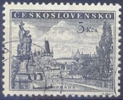 TCHECOSLOVAQUIE - Pont Charles Et Château De Prague - Used Stamps