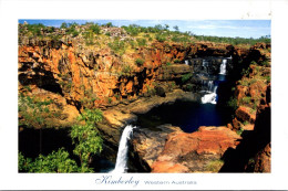 12-2-2024 (4 X 1) Australia - Kimberley Mitchell Fall (and Trees) Waterfall / Chute D'Eau - Alberi