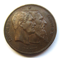 Belgie 5 Francs 1880 Module Independence - Zonder Classificatie