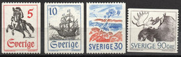 Suède YT 574-577 Neuf Sans Charnière XX MNH - Ungebraucht