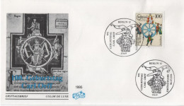 Germany Deutschland 1995 FDC Carl Orff, German Composer Komponist Music Musik Musique, Canceled In Berlin - 1991-2000