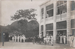 Carte Photo Indochine Vietnam Réception Bâtiment Officiel Coloniaux Palais Gouverneur ? à Identifier - Vietnam