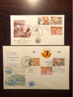 BELGIUM FDC COVER 1964 YEAR LEPRA LEPROSY DAMIAN  HEALTH MEDICINE STAMPS - Lettres & Documents